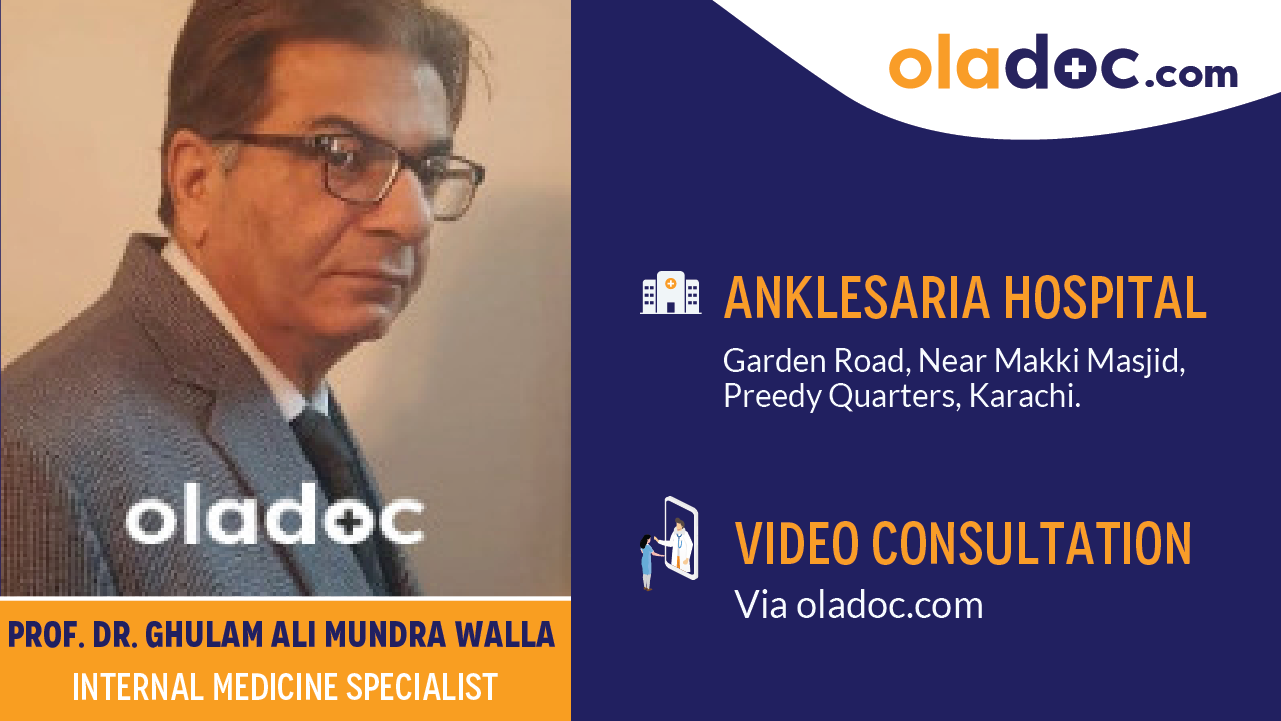 Practice locations of Dr.Ghulam Ali Mundra Walla